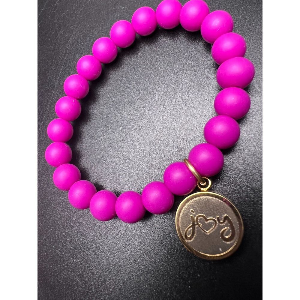 Rustic Cuff Silicone Stretch Bracelet - image 5